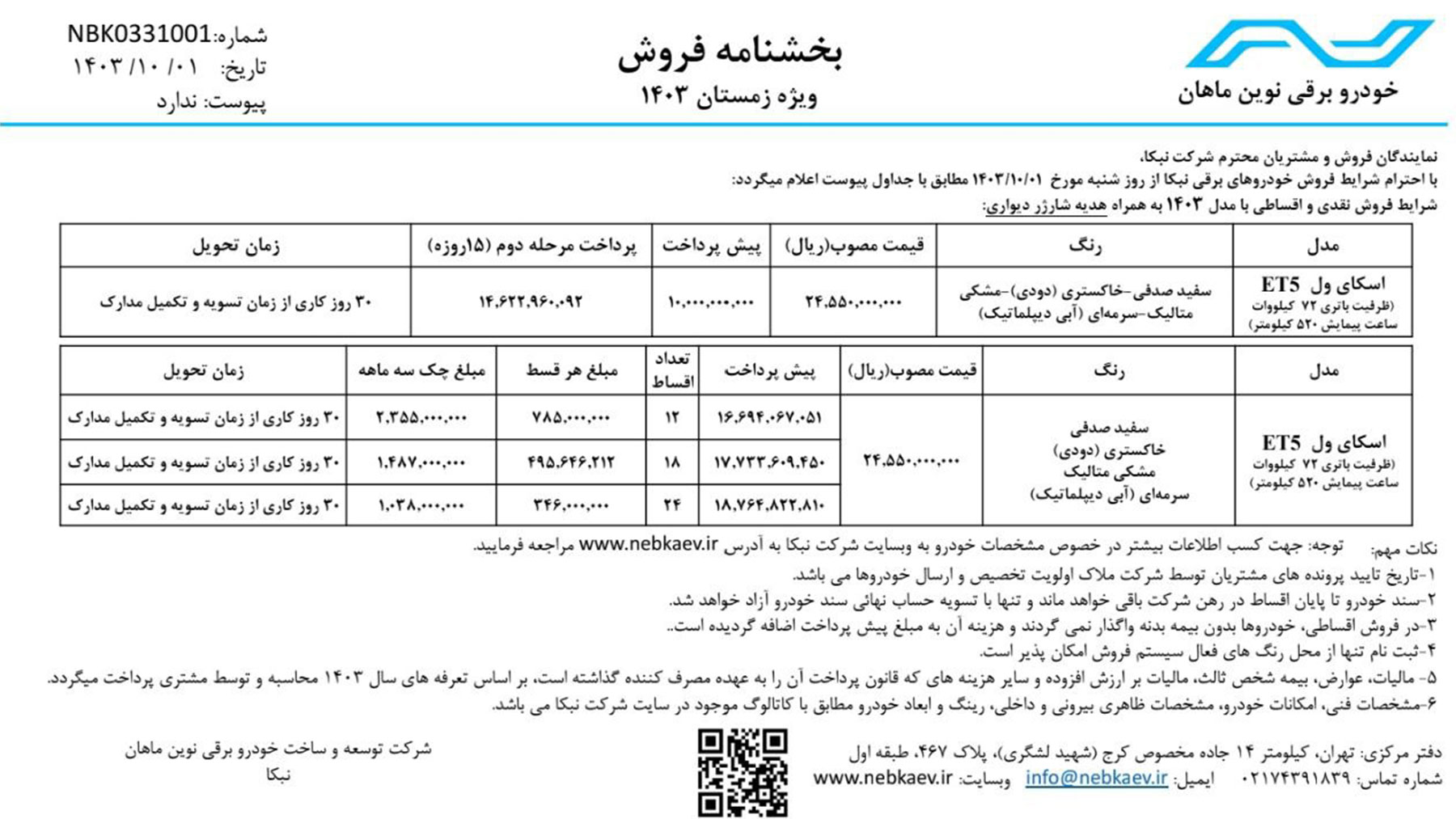 شرایط فروش اسکای ول