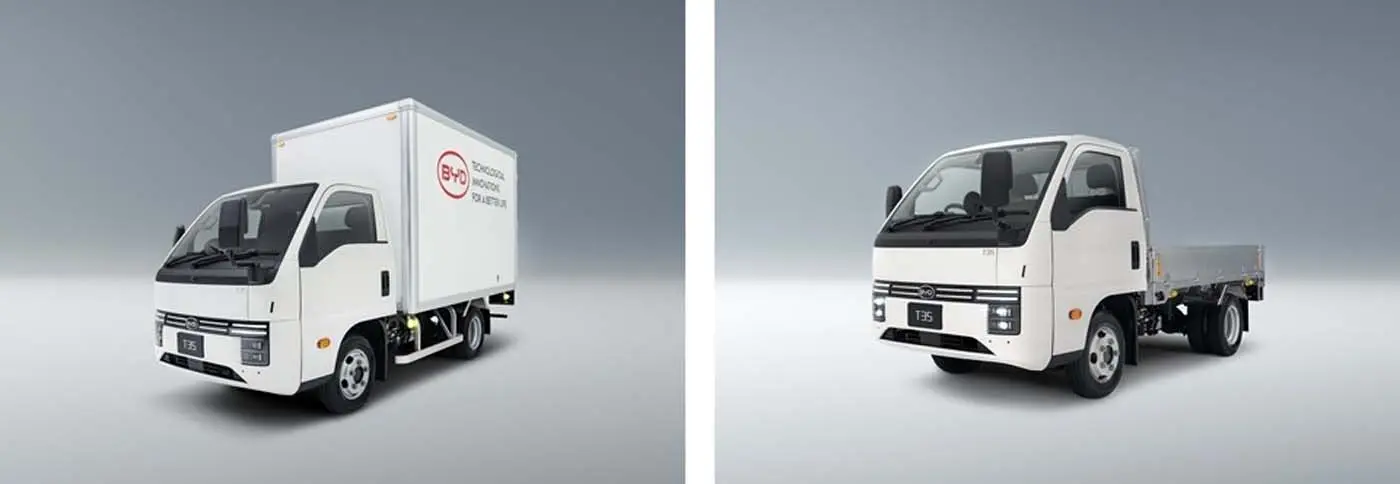 کامیون برقی BYD T35